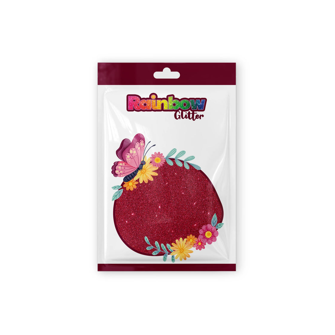 Cherry Red Glitter