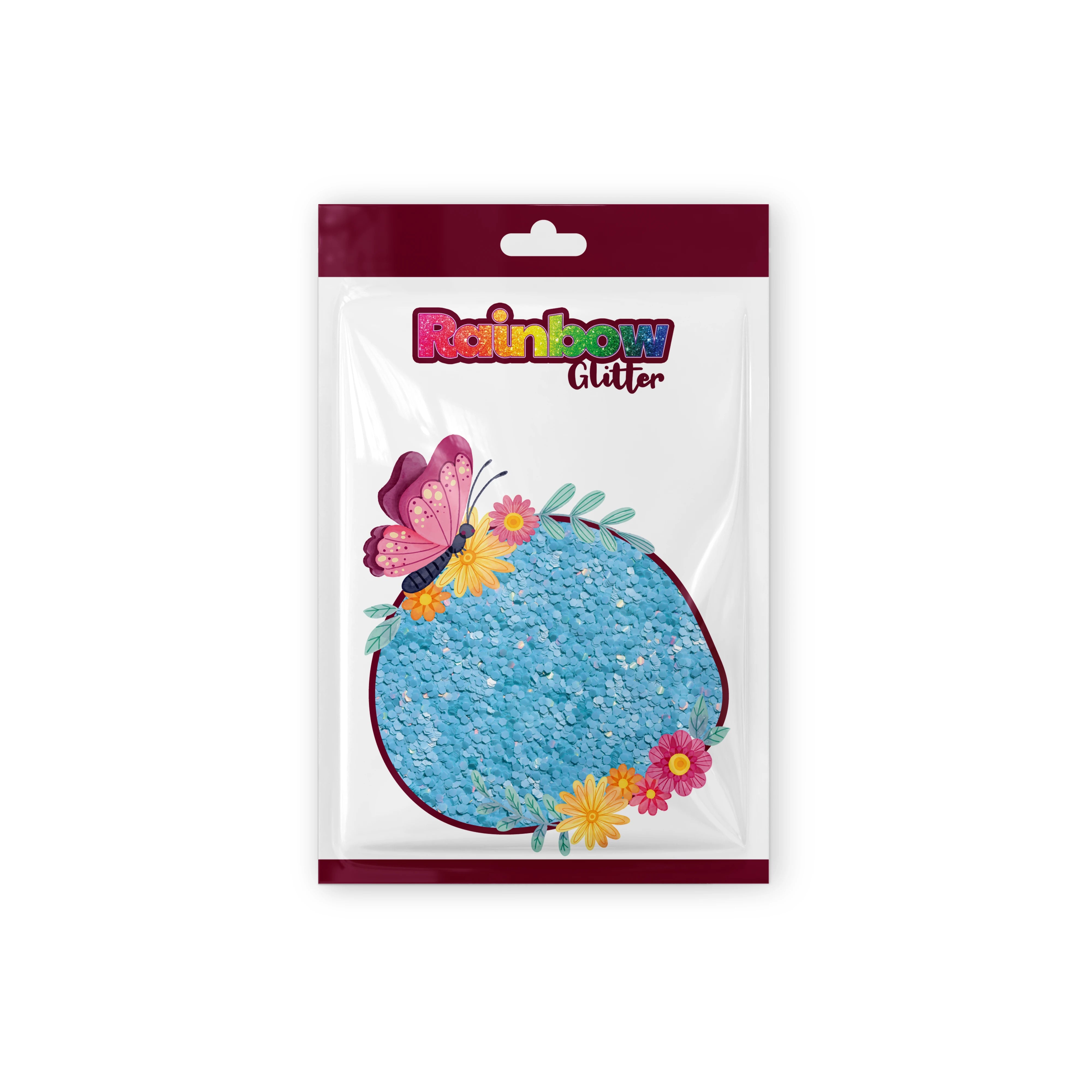 Holographic Macaron Series Light Blue