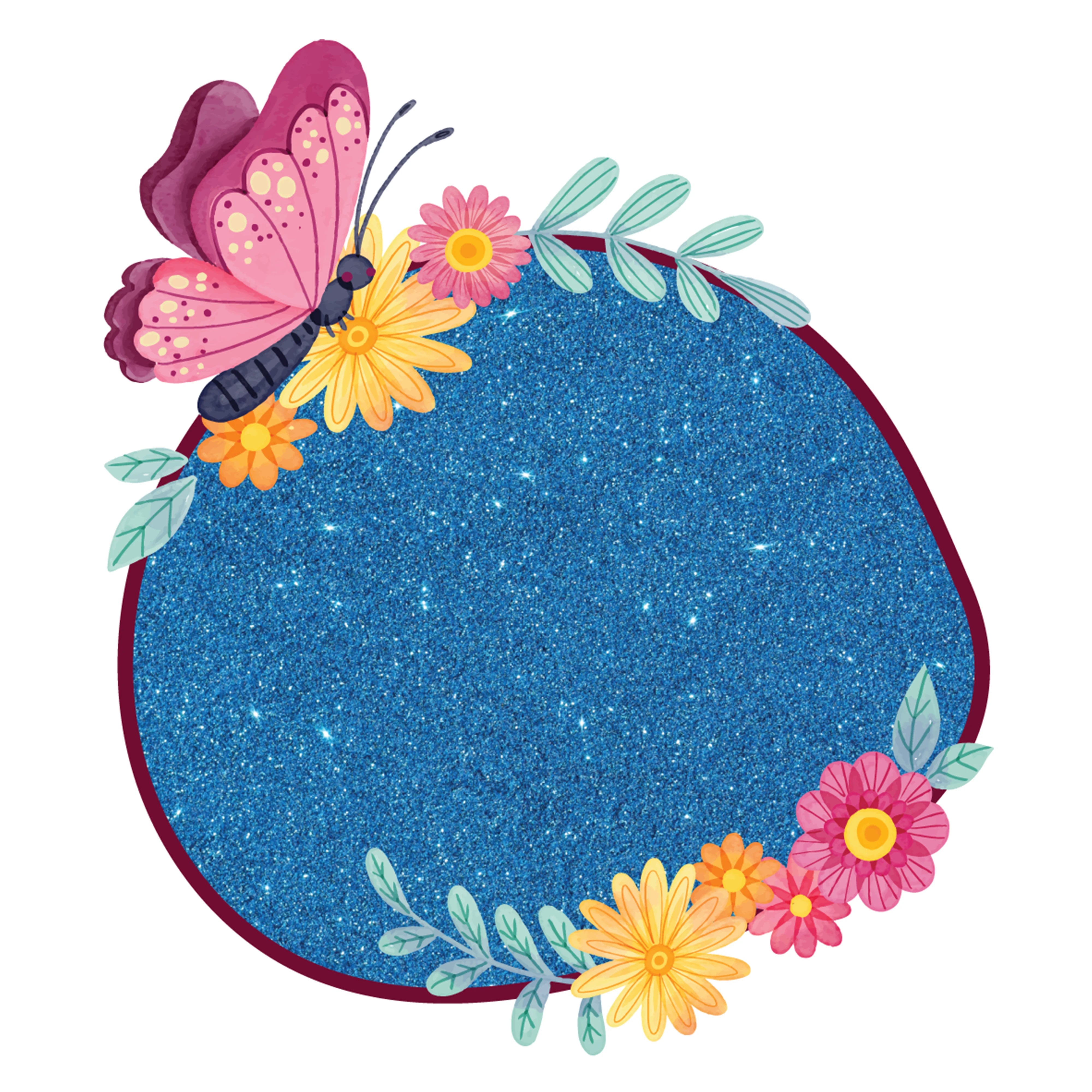 Royal Blue Glitter