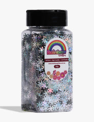 Snowflake Shaped Glitter for Winter Cards and Resin Art