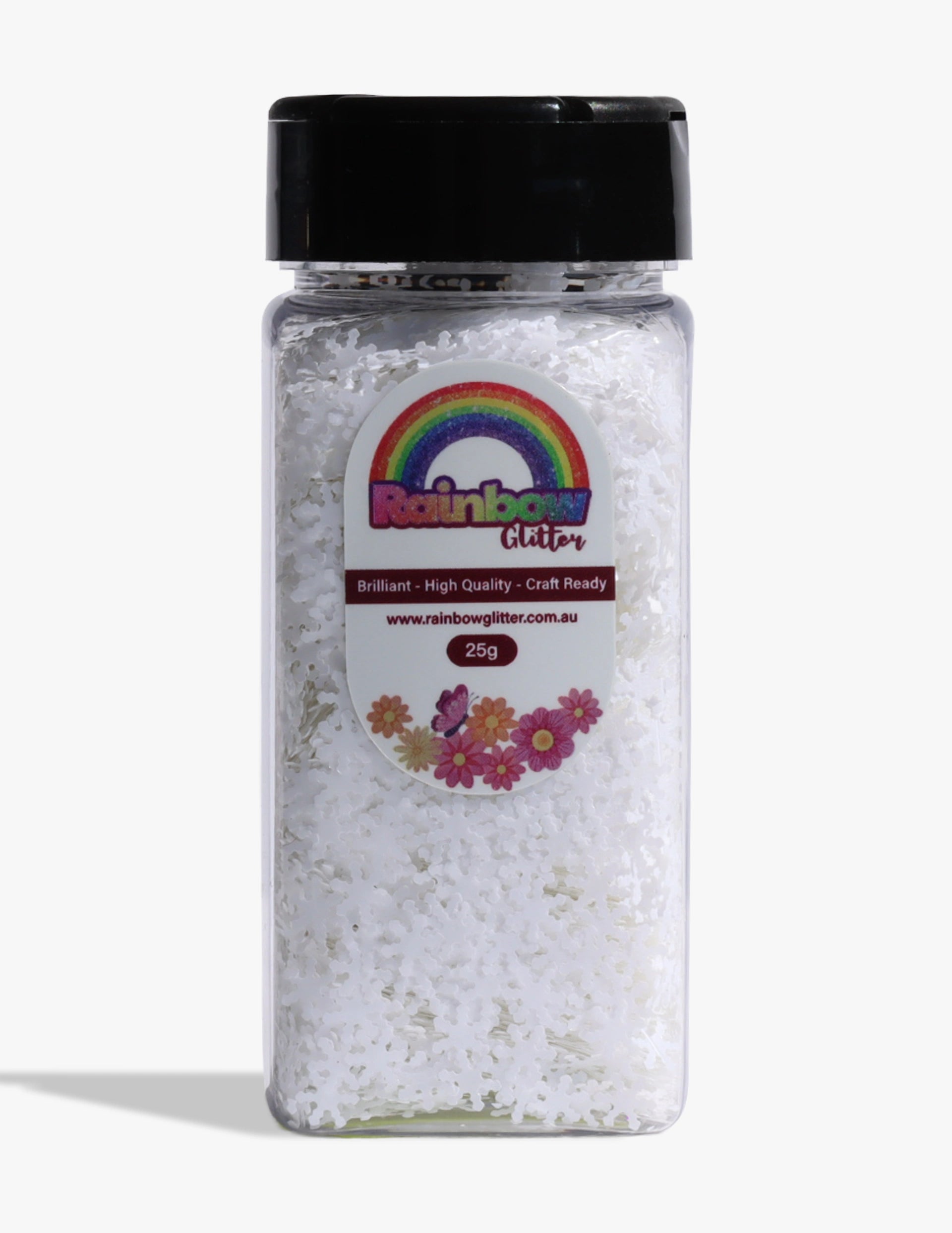 Snowflake Shaped Glitter for Winter Cards and Resin Art