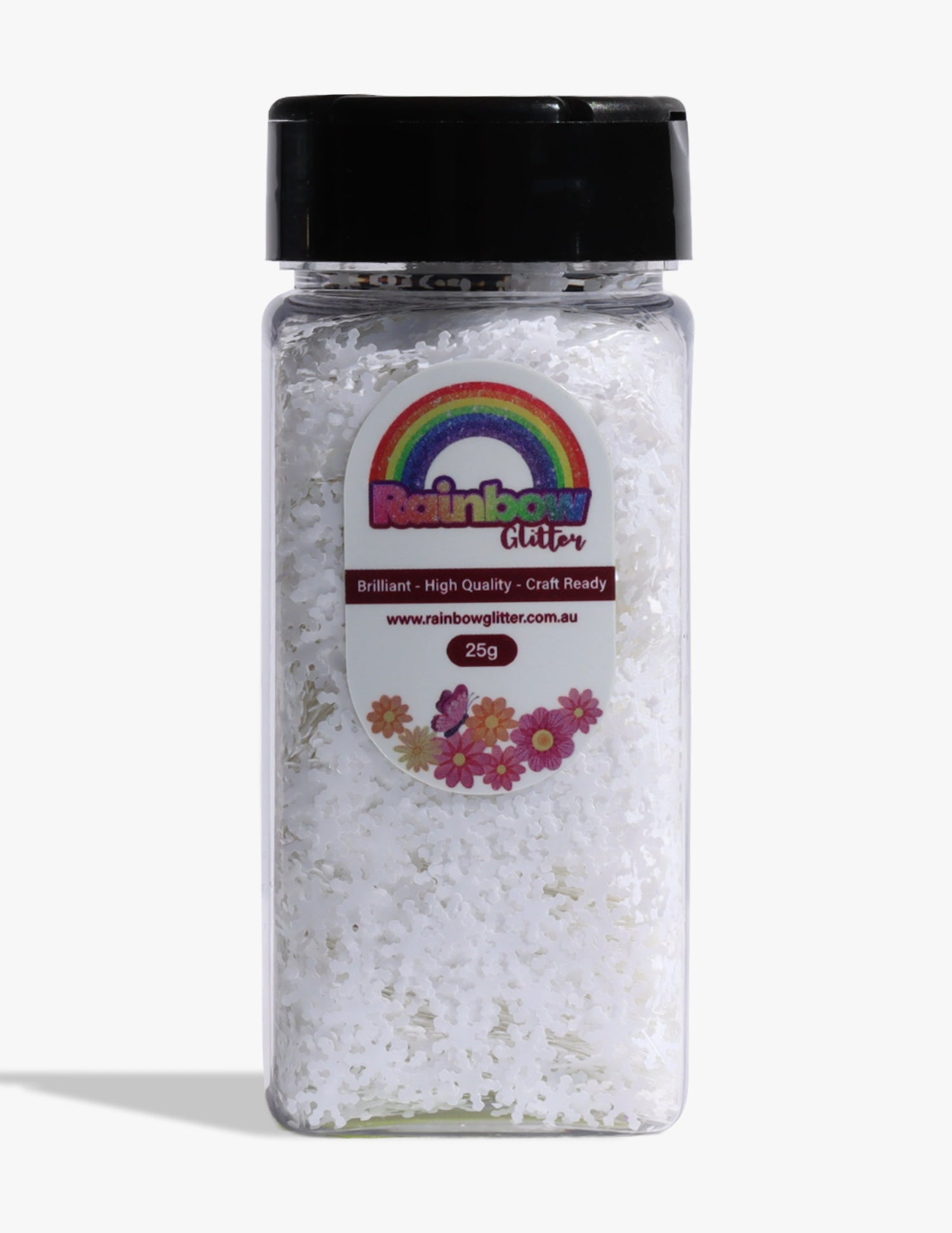 Snowflake Shaped Glitter for Winter Cards and Resin Art