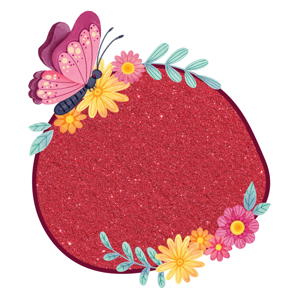 Wine Red Glitter